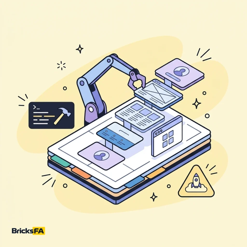شروع کار با Bricks Builder؛ مسیر استاندارد ساخت اولین سایت