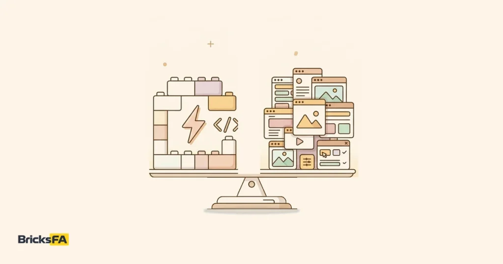 Bricks یا Elementor؟ مقایسه واقعی برای پروژه‌های حرفه‌ای وردپرس